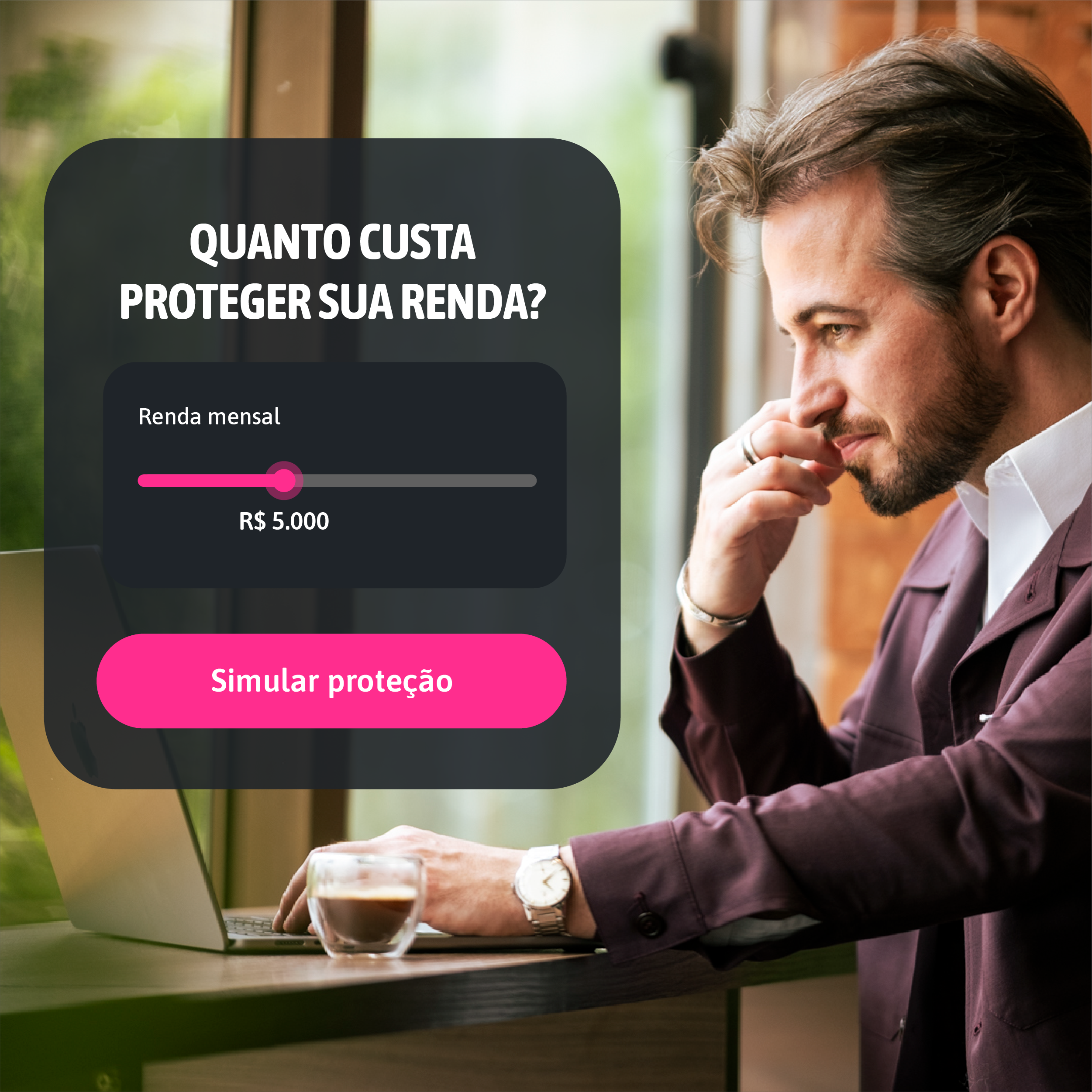 Simulador de proteção de renda